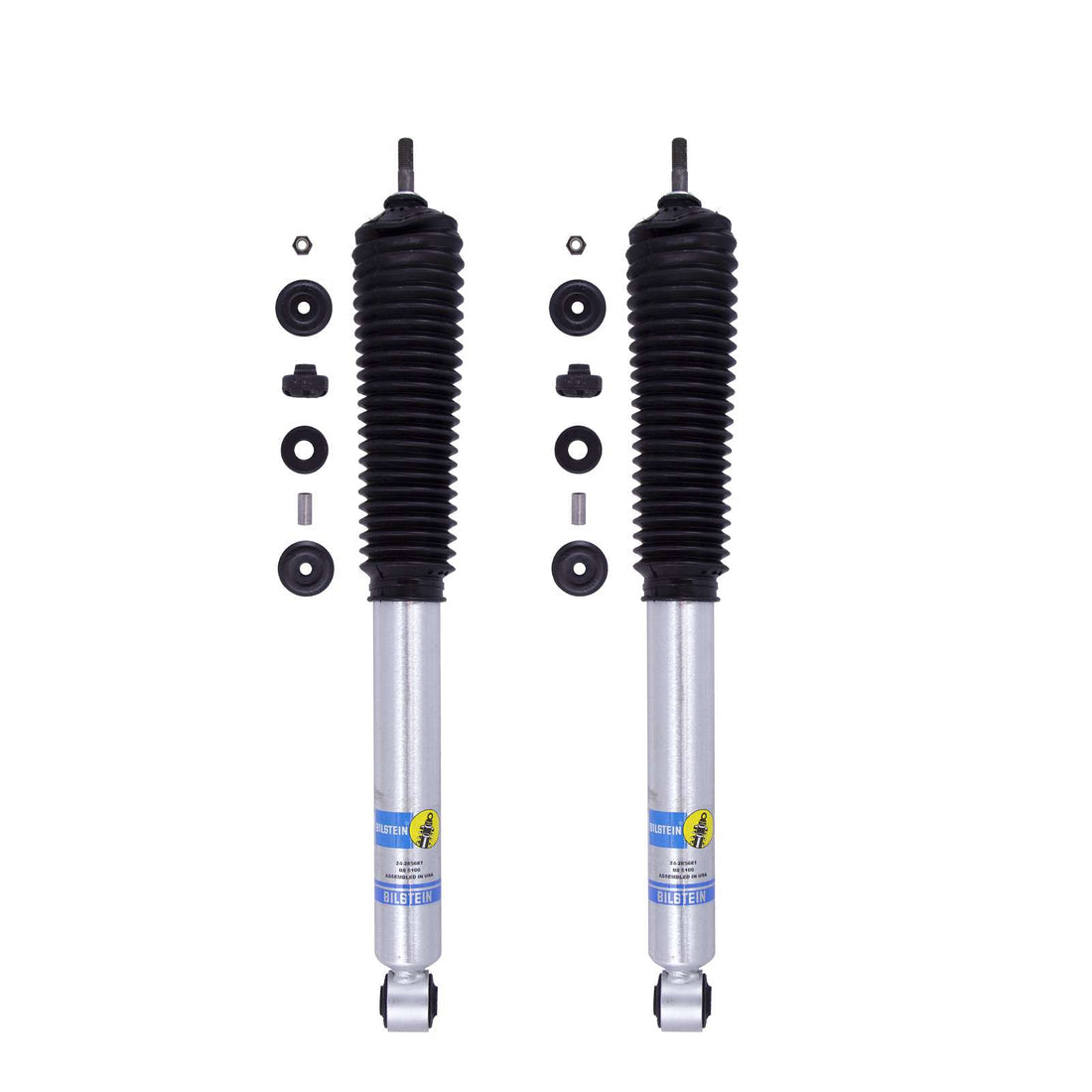Bilstein B8 5100 Monotube Shocks Rear Pair w/4-5" lift - 2014-2024 Ram 2500 4WD
