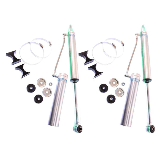 Bilstein B8 5160 w/ Remote Reservoir Shocks Front Pair w/3.5-5" lift - 2007-2018 Jeep Wrangler JK 4WD RWD
