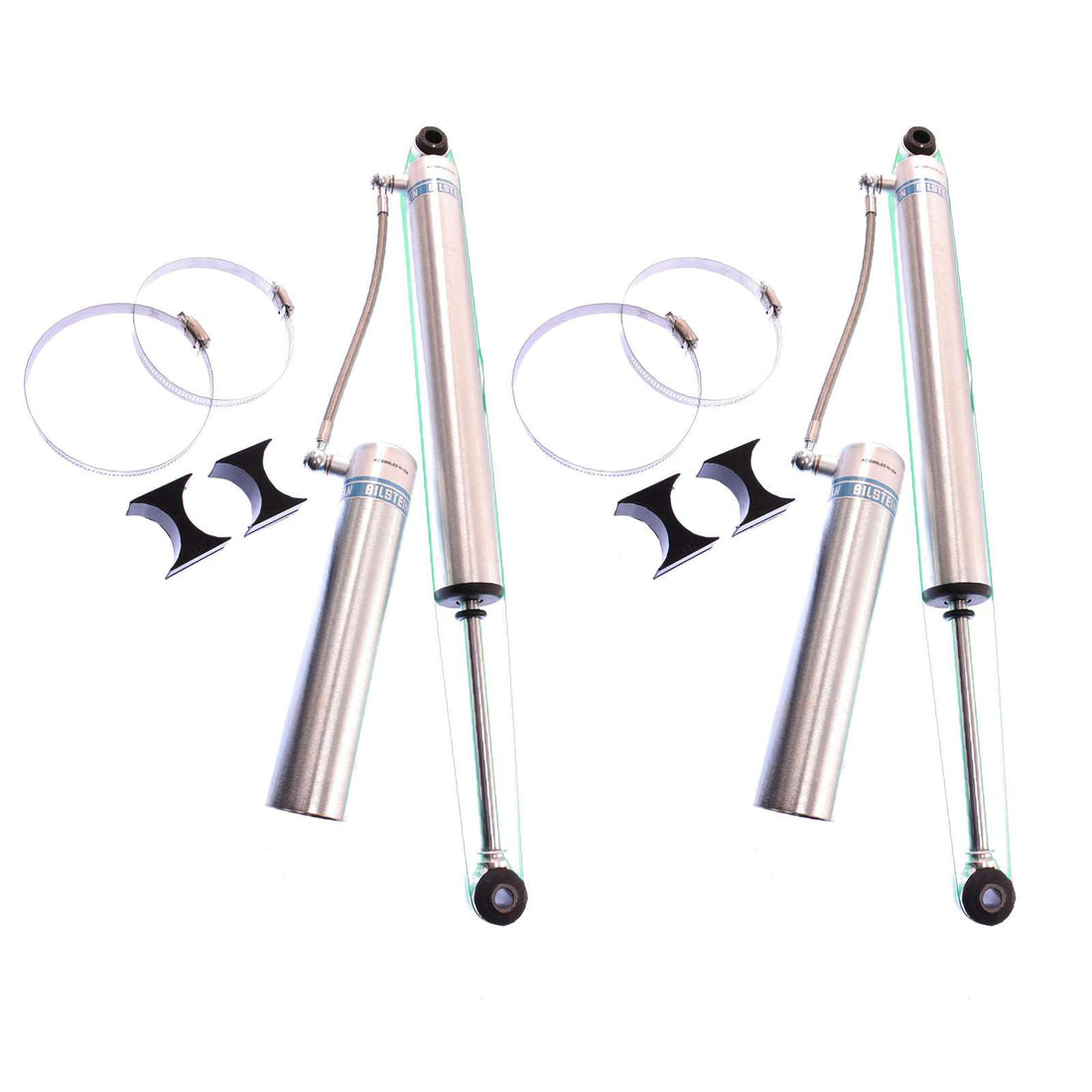Bilstein B8 5160 w/ Remote Reservoir Shocks Rear Pair w/4" lift - 1999-2016 Ford F-250 Super Duty 4WD