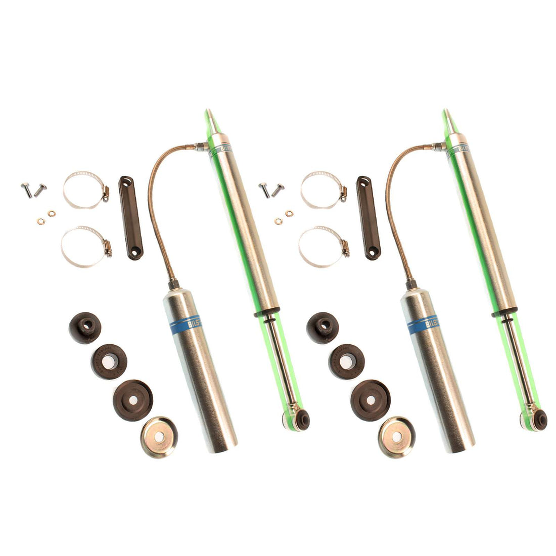 Bilstein B8 5160 w/ Remote Reservoir Shocks Front Pair w/0-3" lift - 2011-2012 Ram 3500 4WD