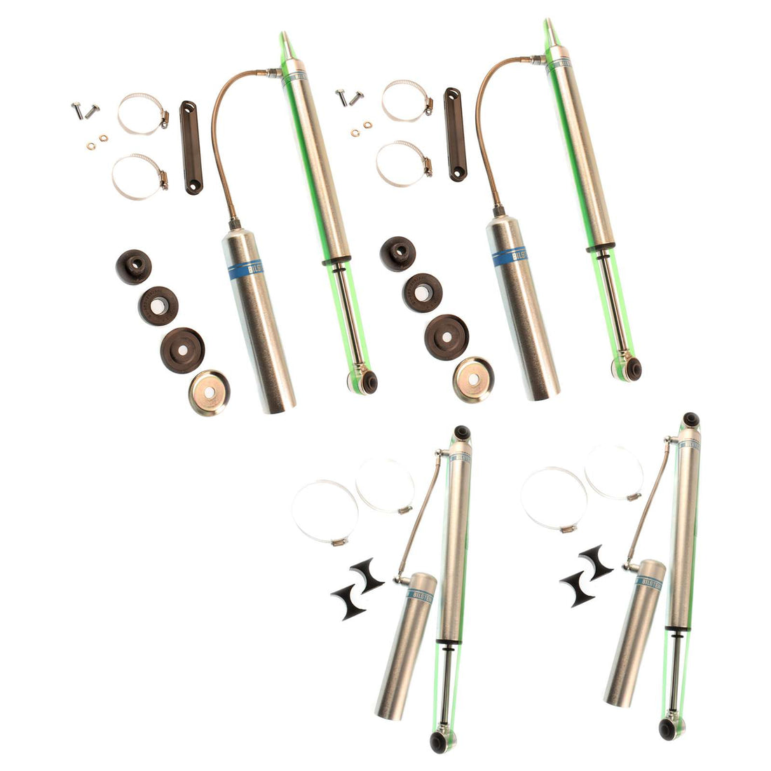Bilstein B8 5160 w/ Remote Reservoir Shocks Set w/0-3" lift - 2011-2013 Ram 2500 4WD RWD