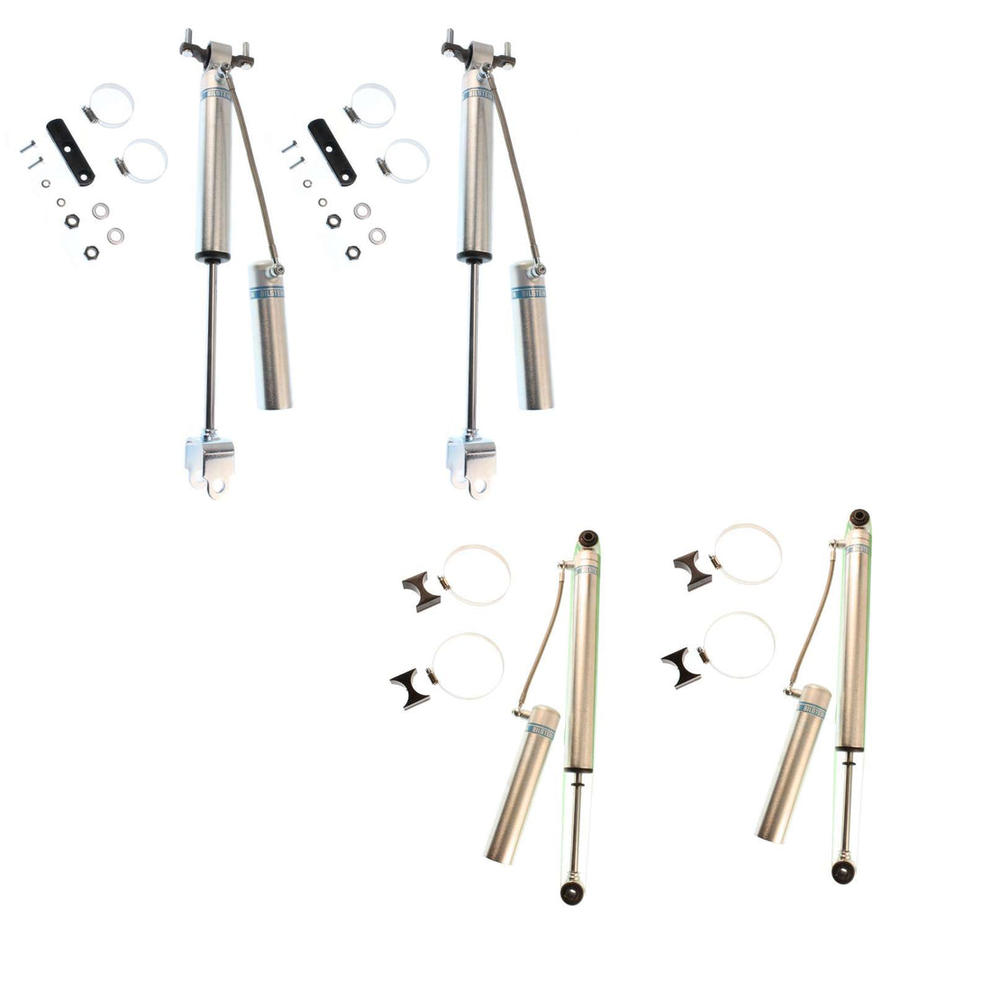 Bilstein B8 5160 w/ Remote Reservoir Shocks Set w/4-6" lift - 2011-2021 Chevrolet Silverado 2500 HD 4WD RWD