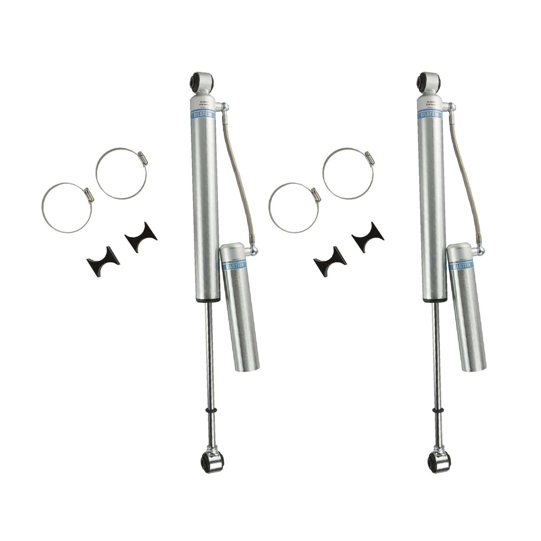 Bilstein B8 5160 w/ Remote Reservoir Shocks Rear Pair - 2013-2022 Ram 3500 4WD