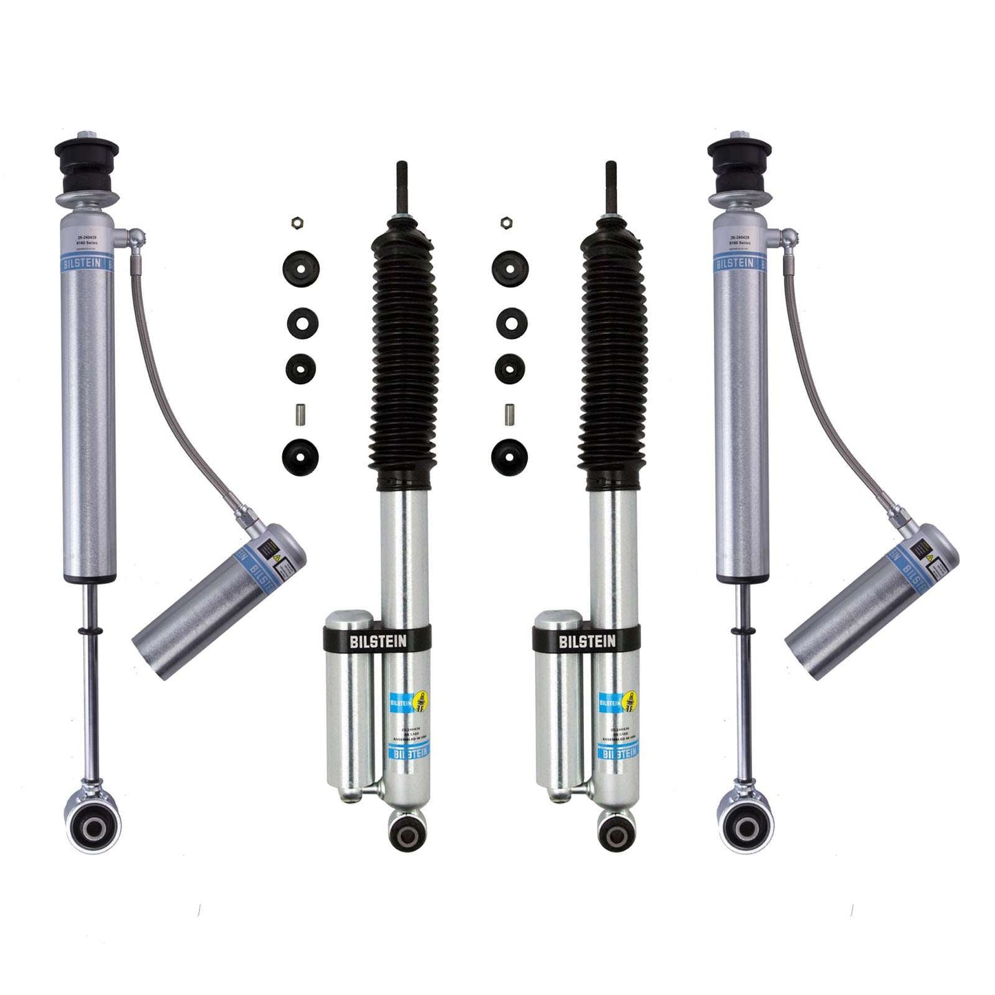 Bilstein 5160 Reservoir Shocks Set w/2-2.5" lift - 2014-2026 Ram 2500 4WD