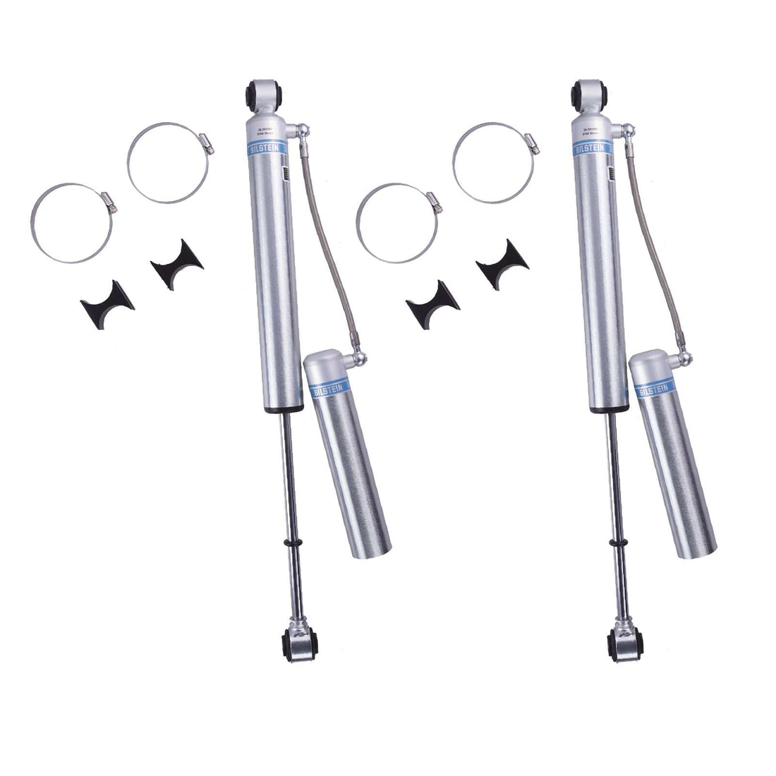Bilstein B8 5160 w/ Remote Reservoir Shocks Rear Pair - 2009-2018 Dodge Ram 1500 4WD