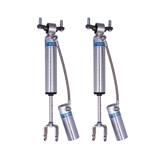 Bilstein B8 5160 w/ Remote Reservoir Shocks Front Pair w/4-6" lift - 2011-2021 GMC Sierra 3500 HD 4WD RWD