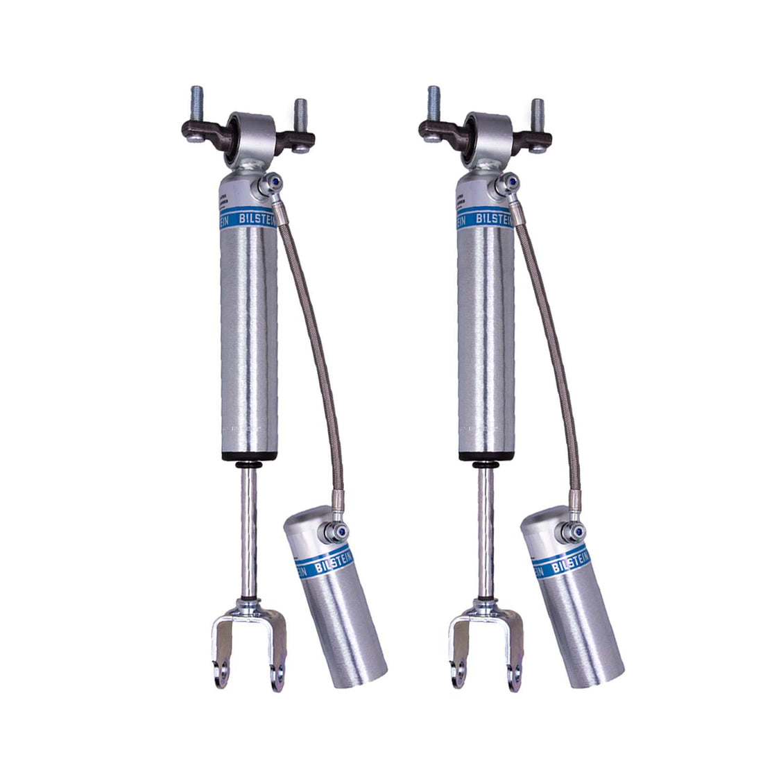 Bilstein B8 5160 w/ Remote Reservoir Shocks Front Pair w/1.5" lift - 2011-2023 GMC Sierra 2500 HD