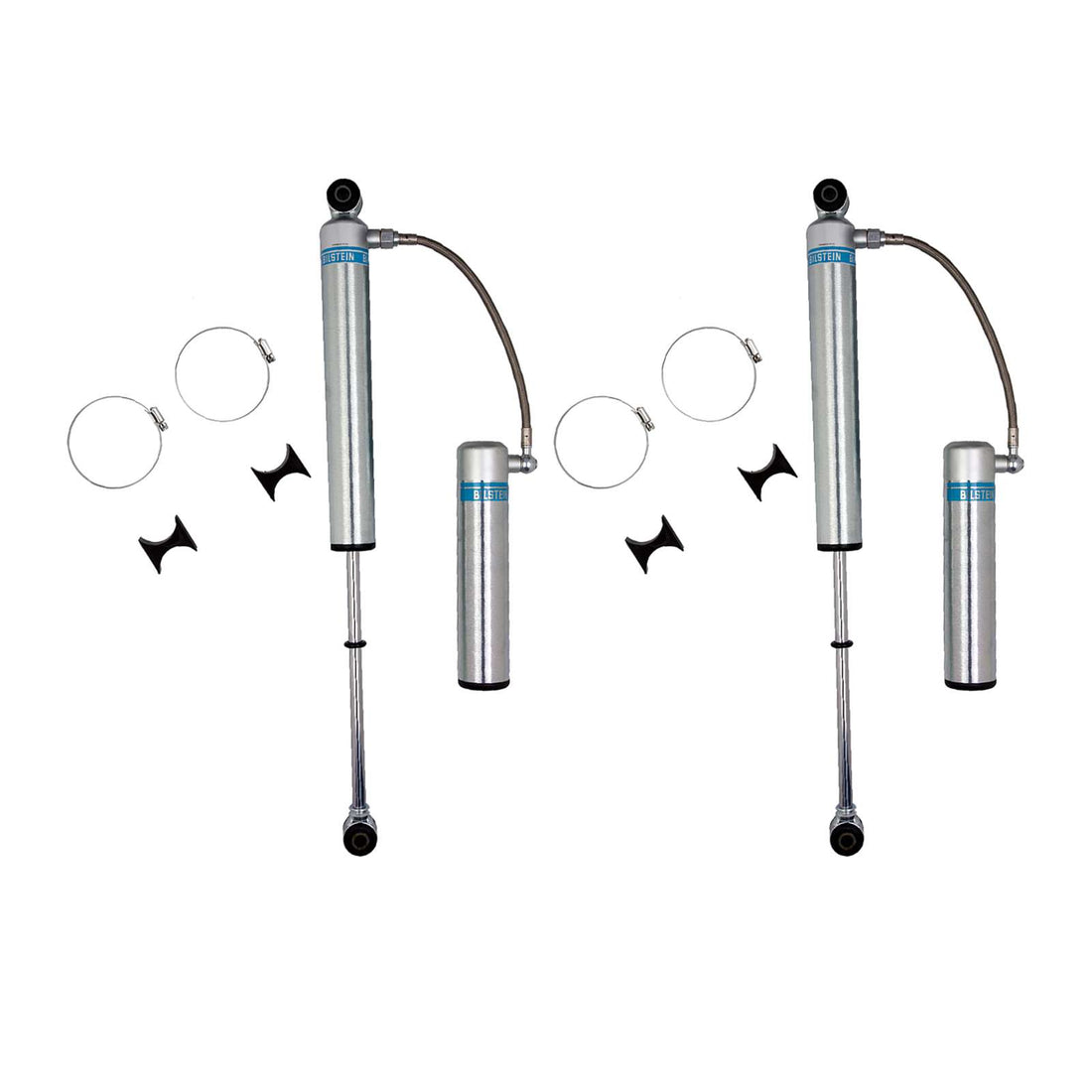 Bilstein B8 5160 w/ Remote Reservoir Shocks Rear Pair - 2015-2021 Ford F-150 4WD