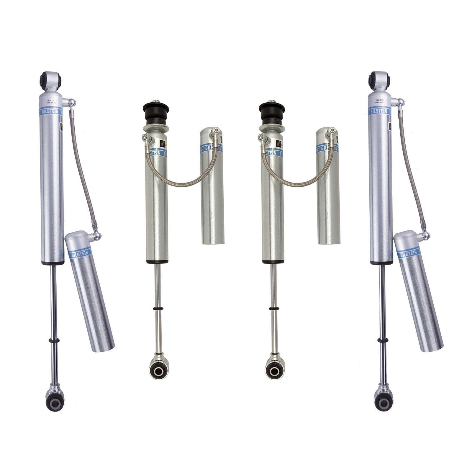Bilstein B8 5160 w/ Remote Reservoir Shocks Set w/2-2.5" lift - 2017-2026 Ford F-350 Super Duty 4WD