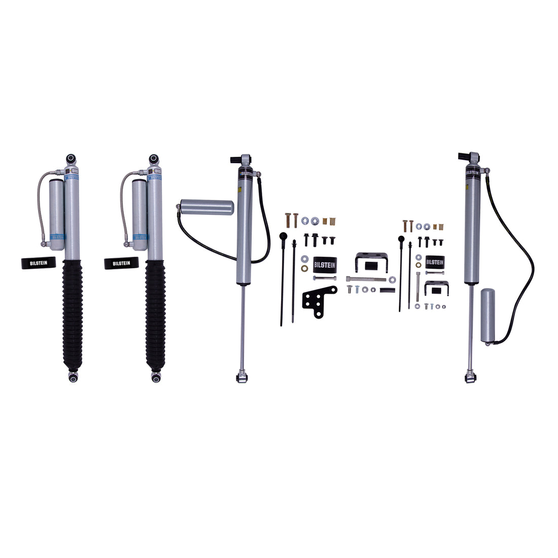 Bilstein B8 5160 w/ Remote Reservoir Shocks Set w/2-3" lift - 2019-2026 Jeep Gladiator 4WD