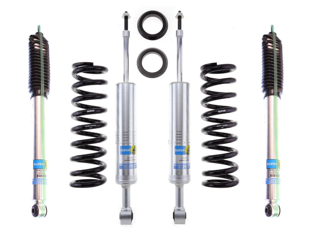 Bilstein 6112 Strut & Spring + Rear B8 5100 Shocks Set w/0.8-3" lift - 2010-2024 Toyota 4Runner 4WD RWD
