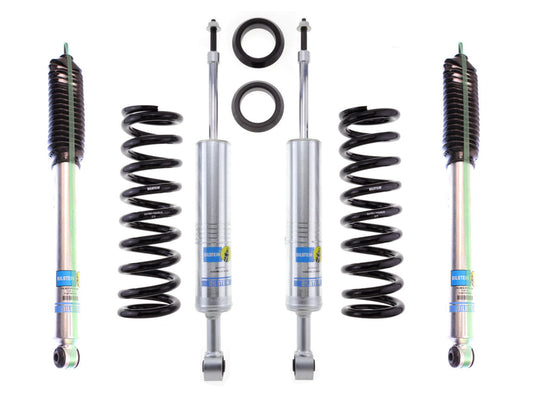 Bilstein 6112 Strut & Spring + Rear B8 5100 Shocks Set w/0-2.8" lift - 2010-2023 Lexus GX460 AWD