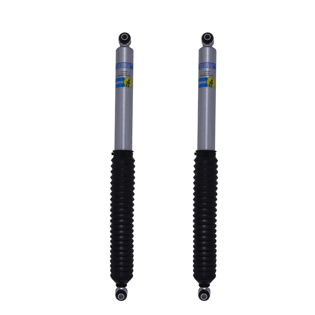Bilstein B8 5100 Monotube Shocks Rear Pair w/0-1" lift - 2019-2026 Jeep Gladiator 4WD