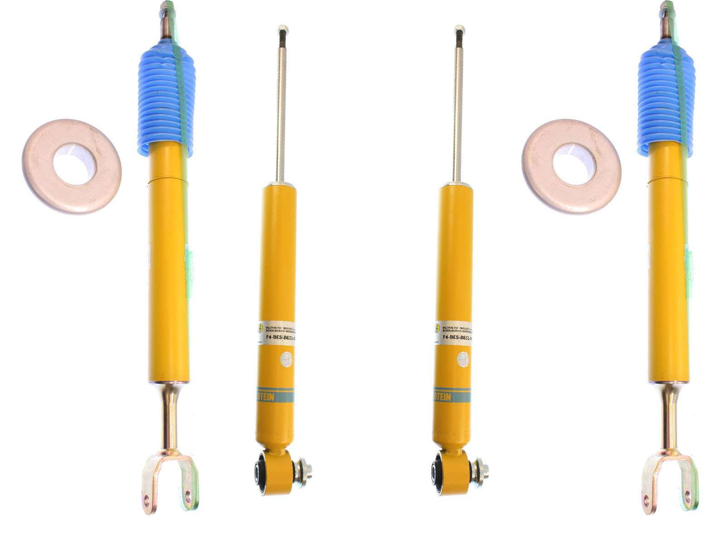 Bilstein B8 Performance Plus Shocks Set - 2005-2011 Audi A6 Quattro AWD