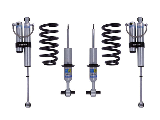 Bilstein 6112 Strut & Spring + Rear B8 5160 Reservoir Shocks Set w/0-1.2" lift - 2019-2026 GMC Sierra 1500 AT4 4WD