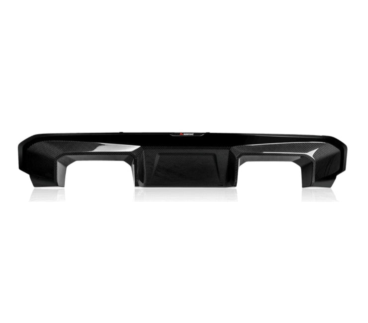 Akrapovic Rear Carbon Fiber Diffuser (High Gloss Black) - BMW / G80 / M3 / G82 / G83 / M4