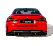 Akrapovic Rear Carbon Fiber Diffuser (High Gloss Black) - BMW / G80 / M3 / G82 / G83 / M4