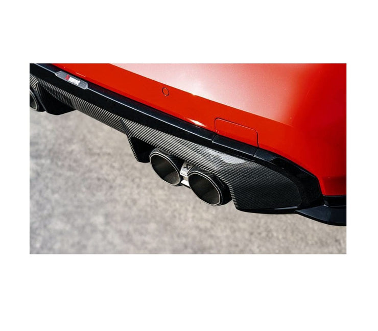 Akrapovic Rear Carbon Fiber Diffuser (High Gloss Black) - BMW / G80 / M3 / G82 / G83 / M4