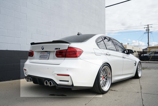 F8X M3 M4 V1 STYLE DIFFUSER 3 PIECE CARBON