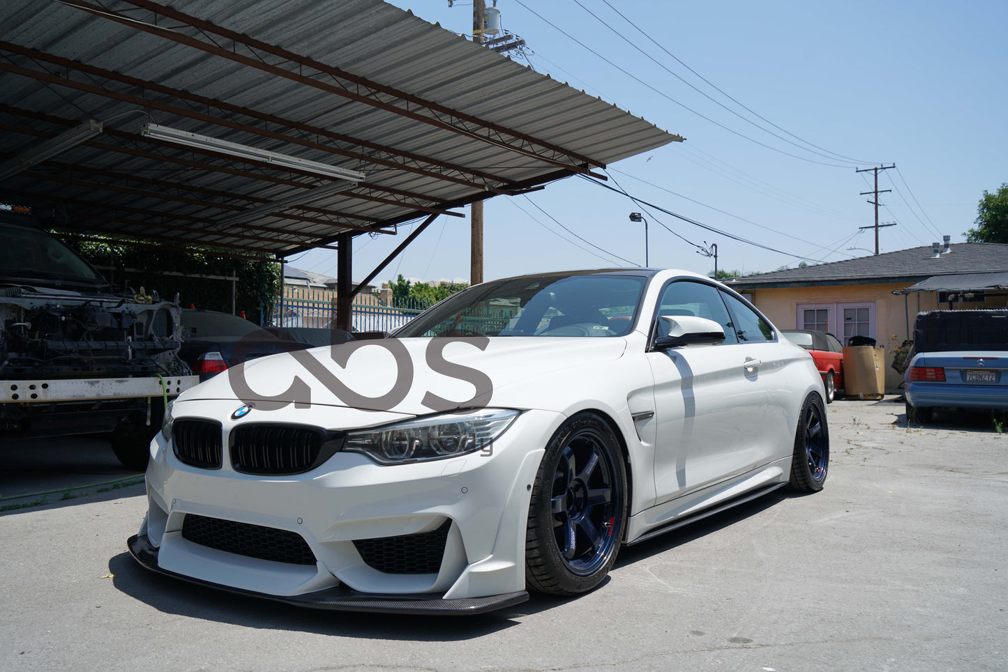 F8X LAPTOR STYLE CARBON FIBER LIP 3PIECES