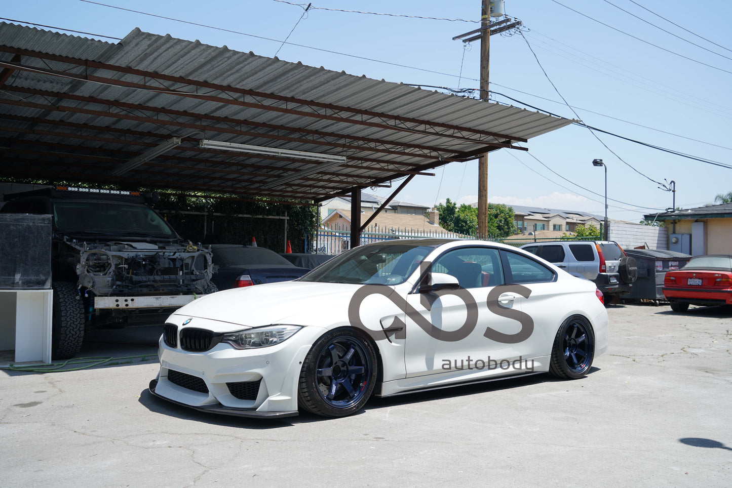 F8X LAPTOR STYLE CARBON FIBER LIP 3PIECES