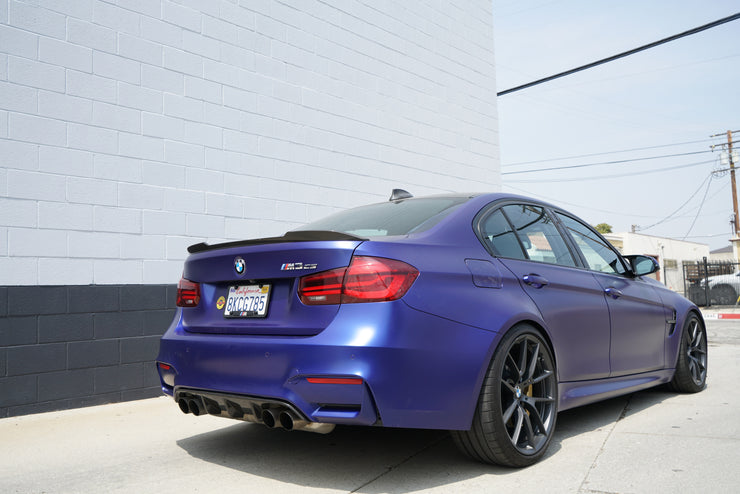 F30 / F80 CS Style Carbon Fiber Trunk Lip