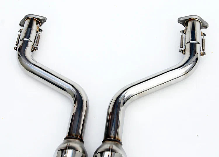 Invidia 02-08 Nissan 350z Gemini Rolled Stainless Steel Tip Cat-back Exhaust