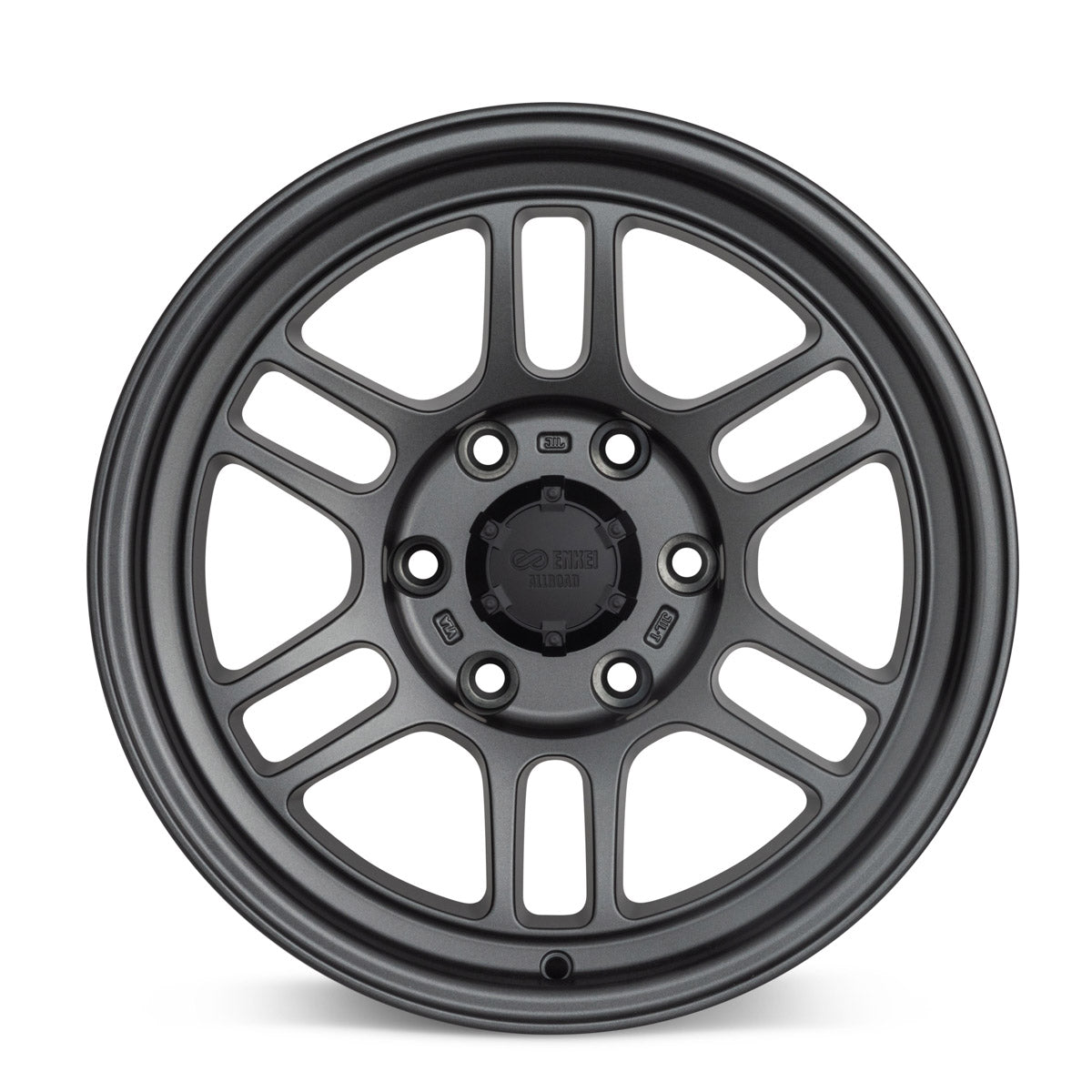 Enkei RPT1 16x8 6x139.7 Bolt Pattern +0 Offset 106.1 Bore Matte Dark Gunmetallic Wheel