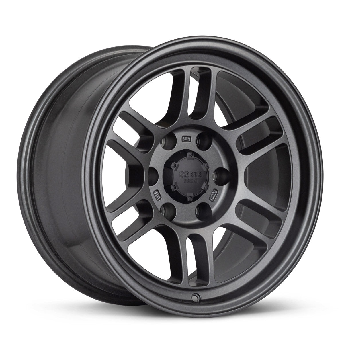 Enkei RPT1 16x8 6x139.7 Bolt Pattern +0 Offset 106.1 Bore Matte Dark Gunmetallic Wheel