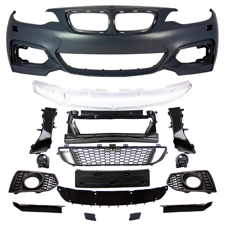 BMW F22 M SPORT / MTECH STYLE FRONT BUMPER