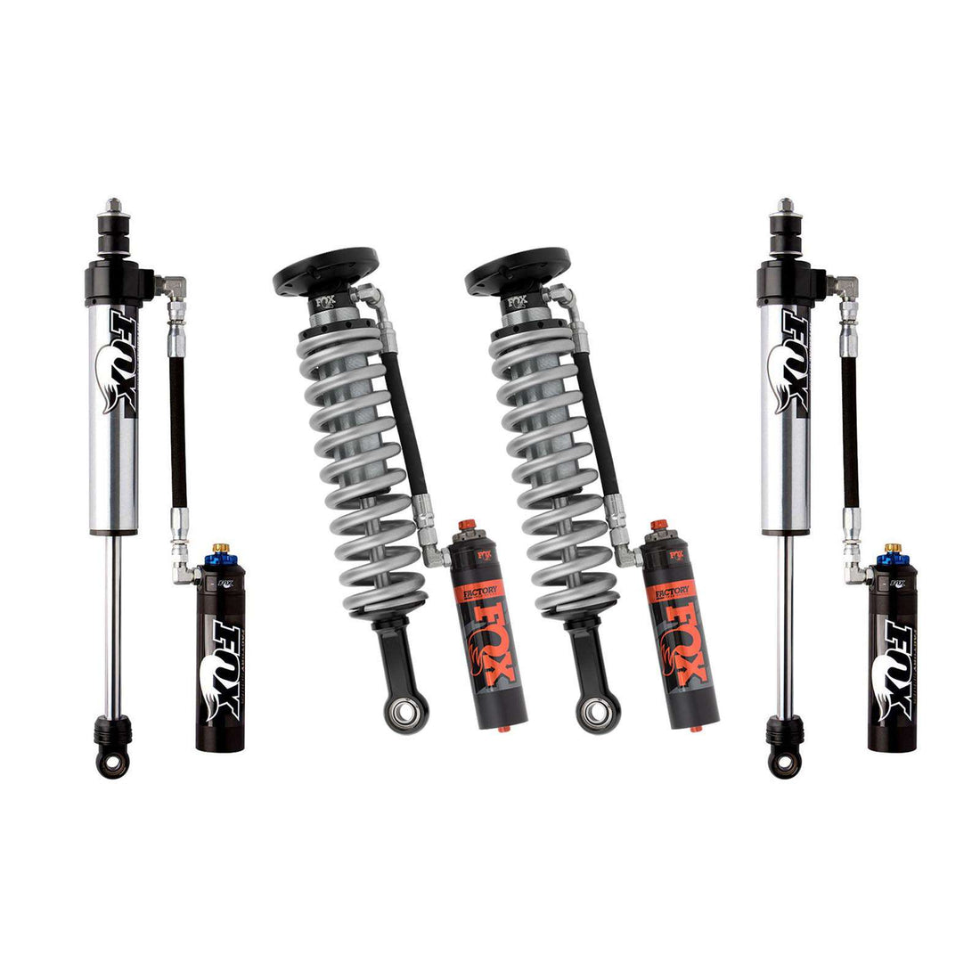 Fox 2.5 Factory Series Coilovers & Shocks w/ DSC Reservoirs Set - 2003-2022 Toyota 4Runner 4WD RWD