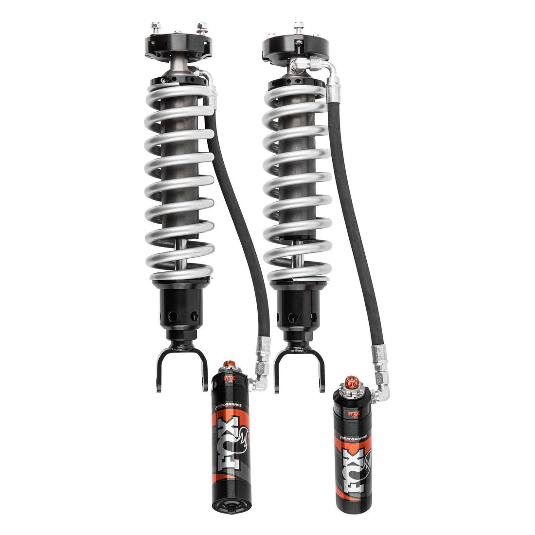 Fox 2.5 Performance Elite Adjustable Coilover w/ Reservoir Front Pair w/2" lift - 2019-2025 Ram 1500