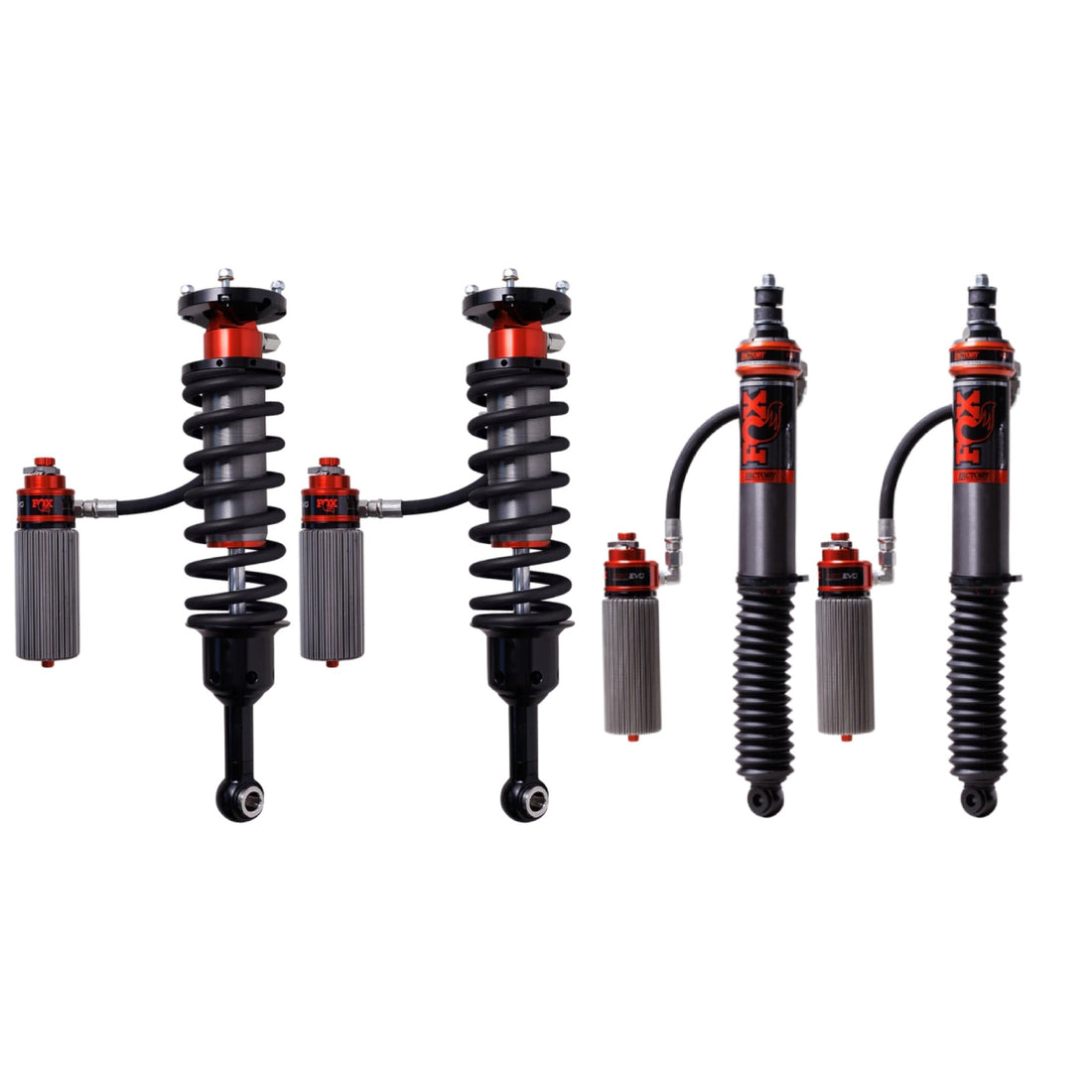 Fox 3.2 Factory Race Series Adjustable Coilover w/ Reservoir + Rear Shocks Set w/46025" lift - 2025-2026 Toyota 4Runner 4WD RWD