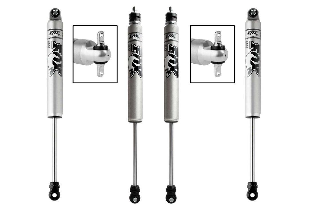 FOX 2.0 Perf Series Shocks Set w/4-6" lift - 2007-2018 Jeep Wrangler JK 4WD RWD