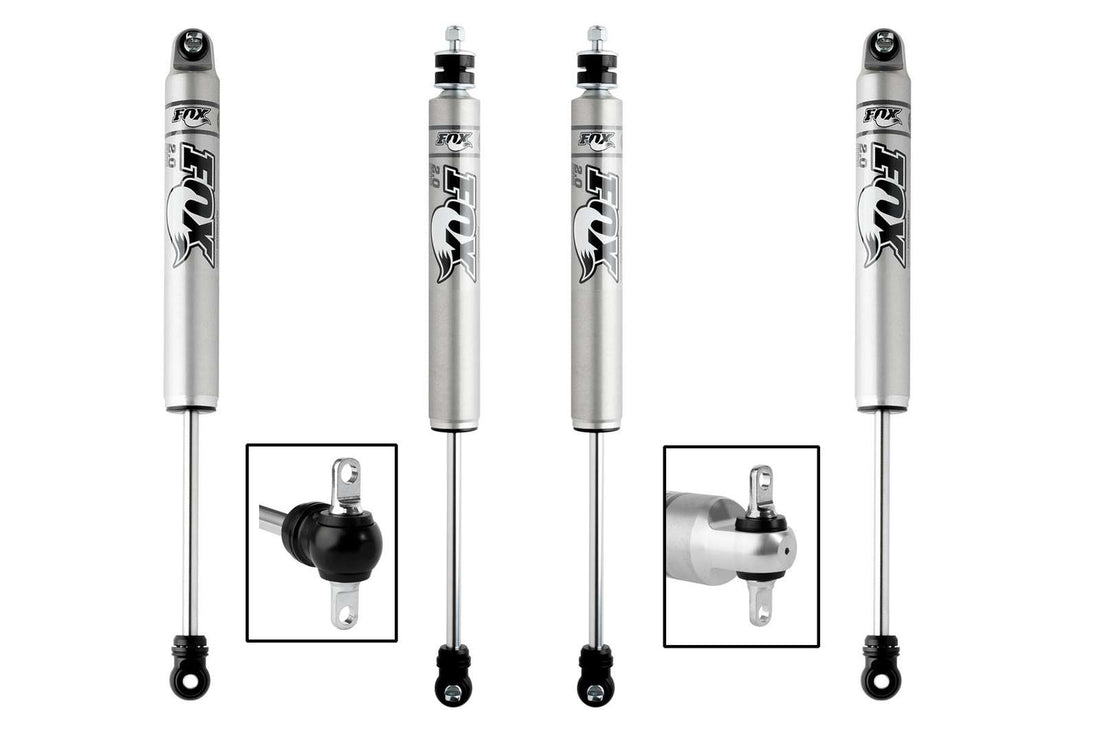FOX 2.0 Perf Series Shocks Set w/6.5-8" lift - 1996-2006 Jeep Wrangler 4WD TJ LJ