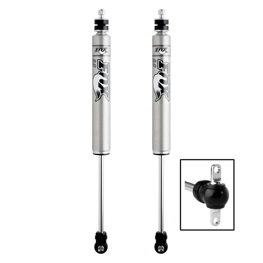 FOX 2.0 Perf Series Shocks Front Pair w/5-6" lift - 1996-2006 Jeep Wrangler 4WD TJ LJ