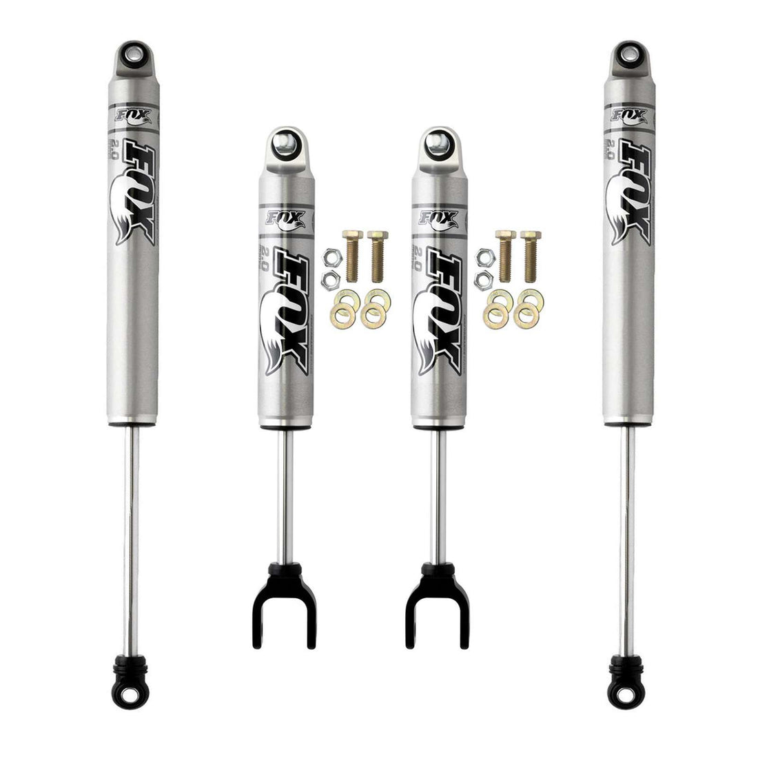 FOX 2.0 Perf Series Shocks Set w/4-6" lift - 2011-2019 Chevrolet Silverado 2500 HD 4WD RWD
