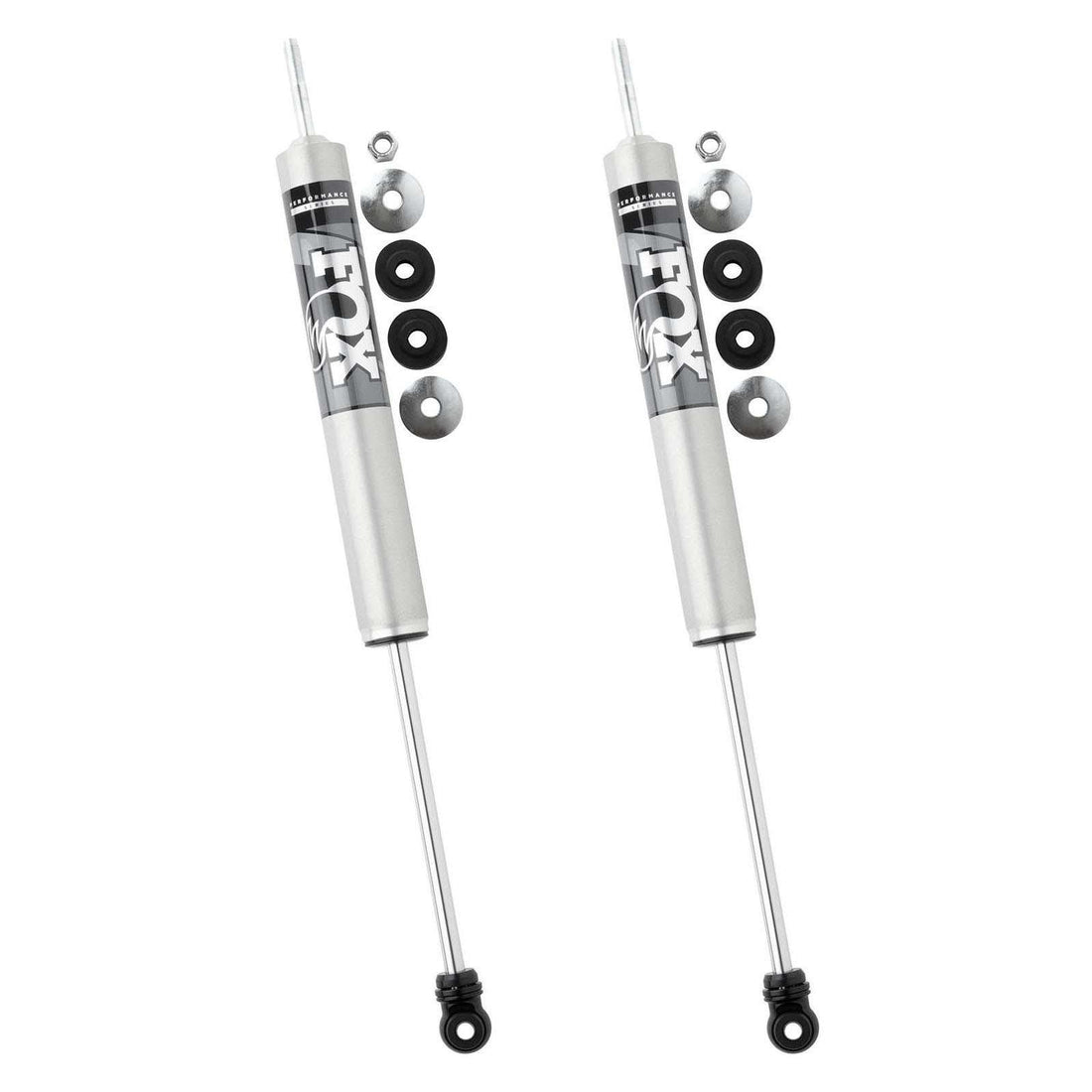 FOX 2.0 Perf Series Shocks Rear Pair w/0-1" lift - 2005-2023 Toyota Tacoma 4WD RWD 6 Lug