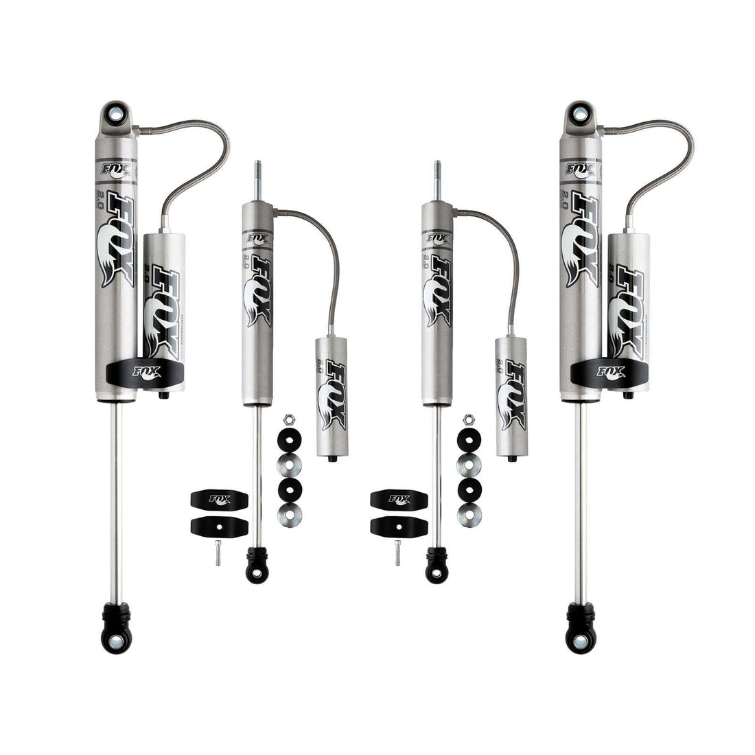 Fox 2.0 Performance Series Shocks w/ Reservoir Set - 2003-2013 Dodge Ram 2500 4WD