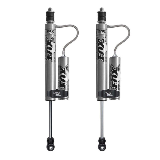 FOX 2.0 Perf Series Shocks w/ Reservoir Rear Pair w/7-10" lift - 2001-2021 GMC Sierra 2500 HD 4WD RWD