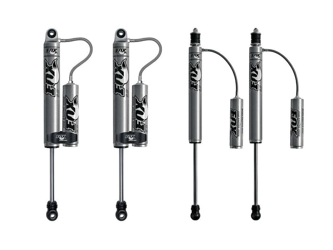 FOX 2.0 Perf Series Shocks w/ Reservoir Set w/7-9" lift - 2001-2006 Chevrolet Silverado 3500 4WD RWD