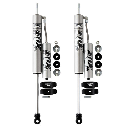 FOX 2.0 Perf Series Shocks w/ Reservoir Front Pair w/1.5-3.5" lift - 2007-2018 Jeep Wrangler JK 4WD RWD