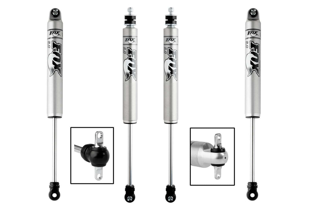 FOX 2.0 Perf Series Shocks Set w/6.5-8" lift - 1993-2004 Jeep Grand Cherokee 4WD RWD WJ ZJ