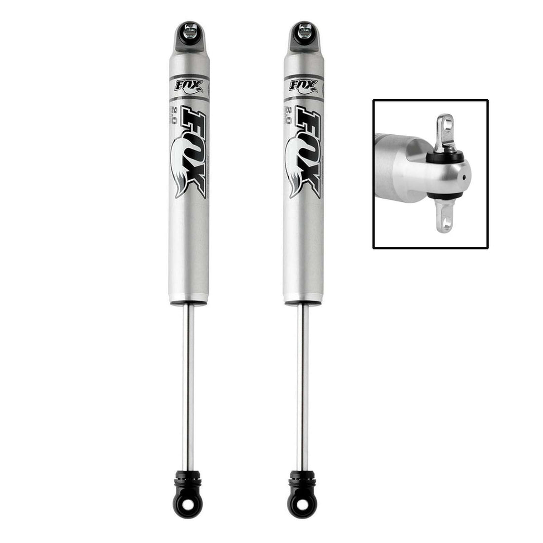 FOX 2.0 Perf Series Shocks Rear Pair w/5-6.5" lift - 1984-2001 Jeep Cherokee 4WD RWD XJ