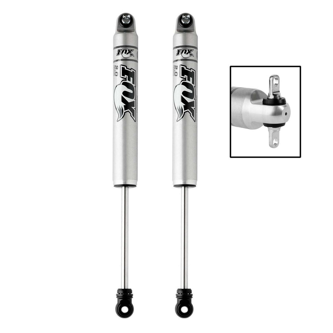 FOX 2.0 Perf Series Shocks Rear Pair w/5-6.5" lift - 1984-2001 Jeep Cherokee 4WD RWD XJ
