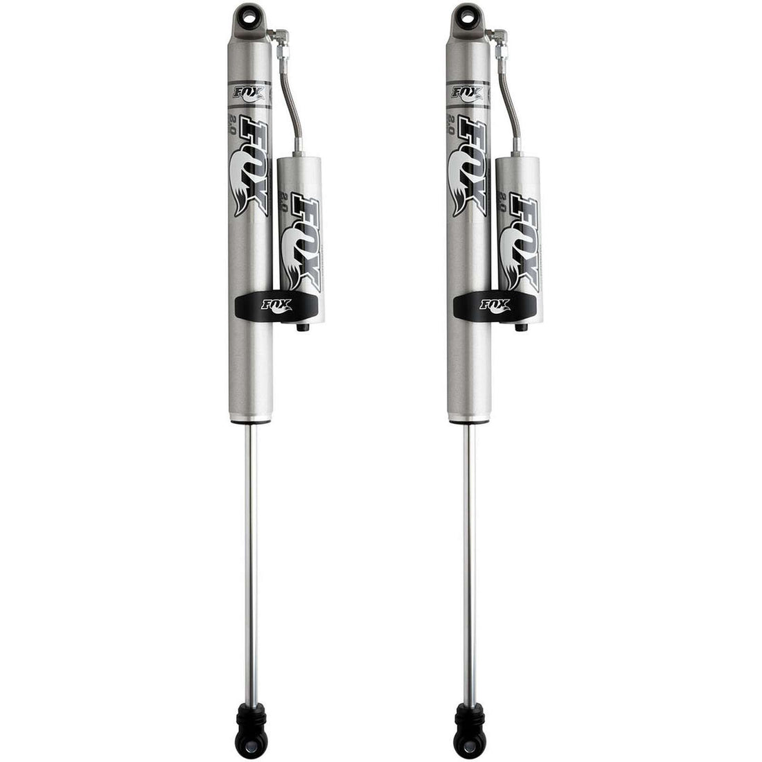 FOX 2.0 Perf Series Shocks w/ Reservoir Rear Pair w/1-2" lift - 2005-2016 Ford F-350 Super Duty 4WD Cab & Chassis