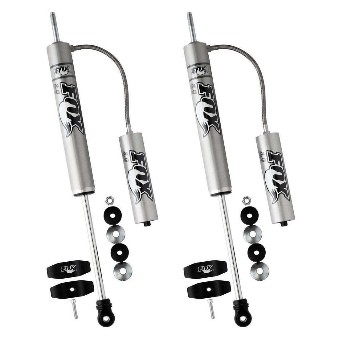 Fox 2.0 Performance Series Shocks w/ Reservoir Rear Pair - 2007-2021 Toyota Tundra 4WD RWD