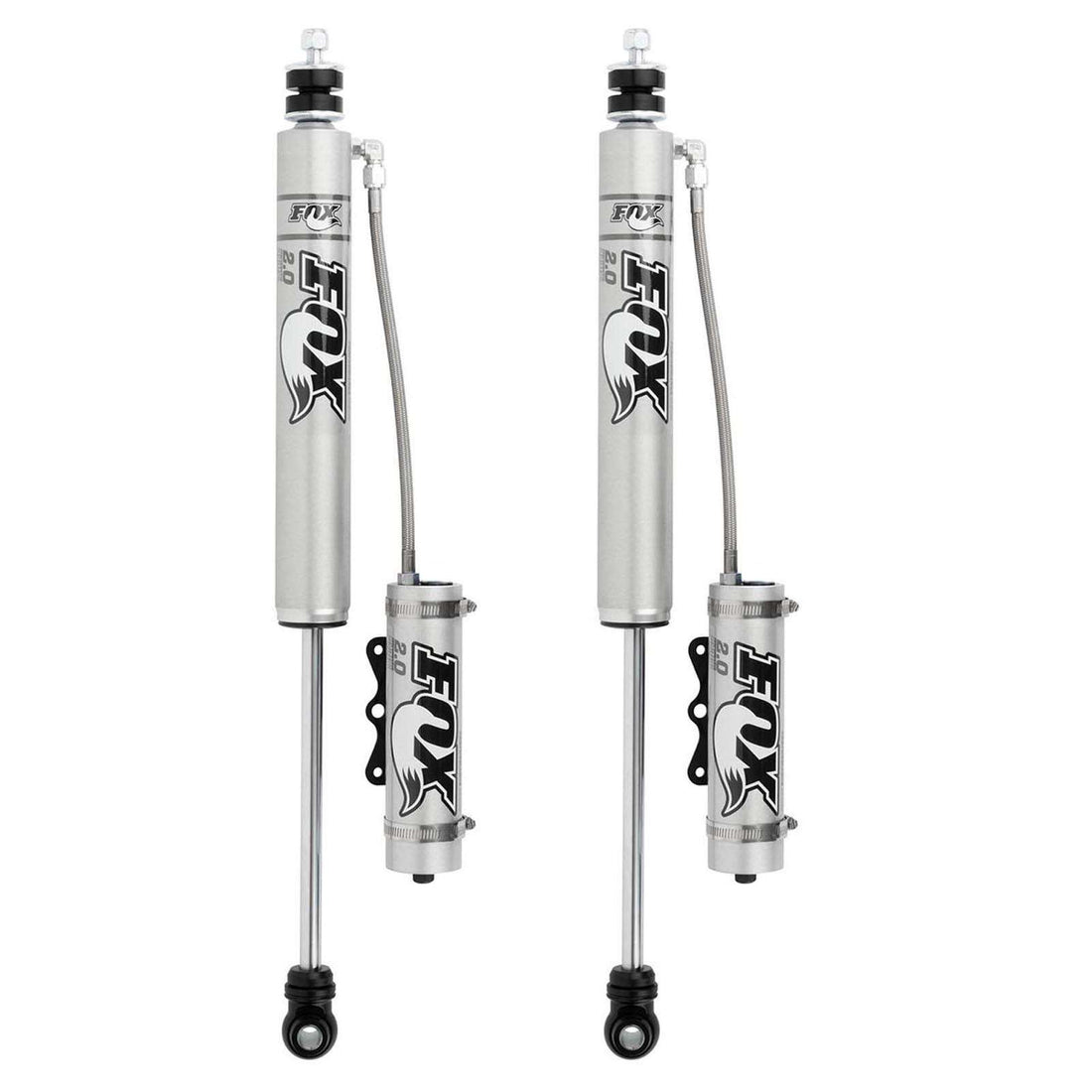 FOX 2.0 Perf Series Shocks w/ Reservoir Front Pair w/0-1.5" lift - 2017-2024 Ford F-350 Super Duty 4WD