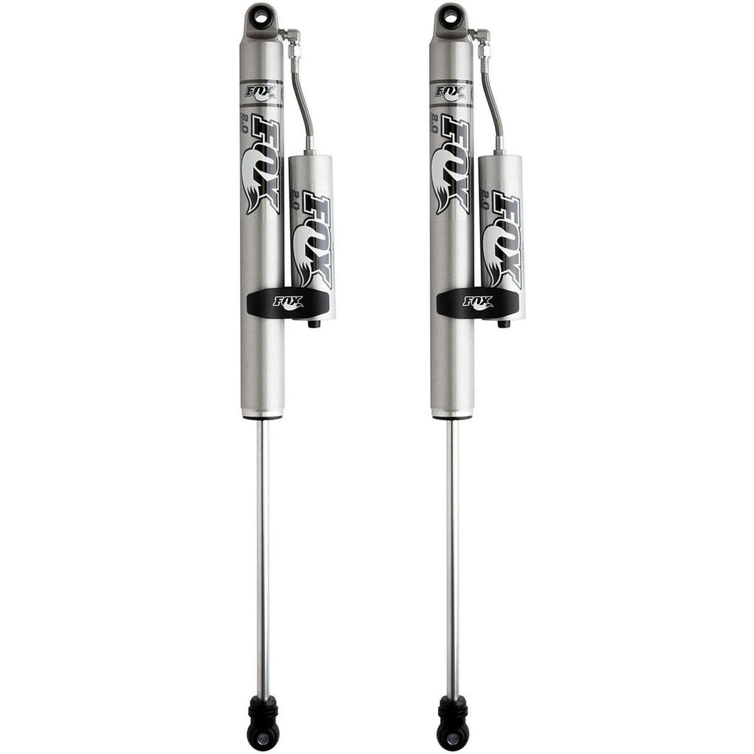 Fox 2.0 Performance Series Shocks w/ Reservoir Rear Pair w/1.5-3.5" lift - 2007-2019 Chevrolet Silverado 3500 HD
