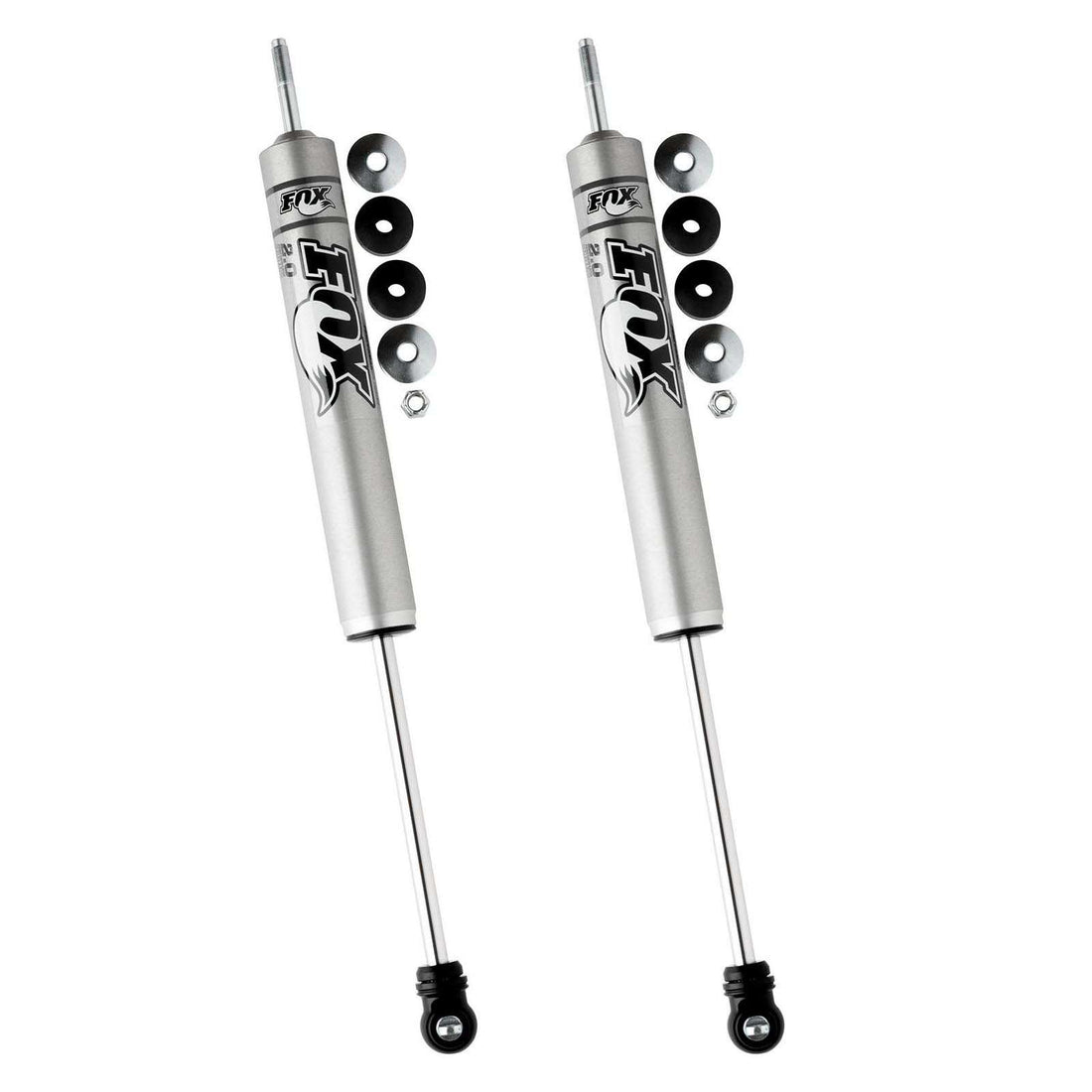 FOX 2.0 Perf Series Shocks Rear Pair w/0-2" lift - 2014-2024 Ram 2500 4WD RWD